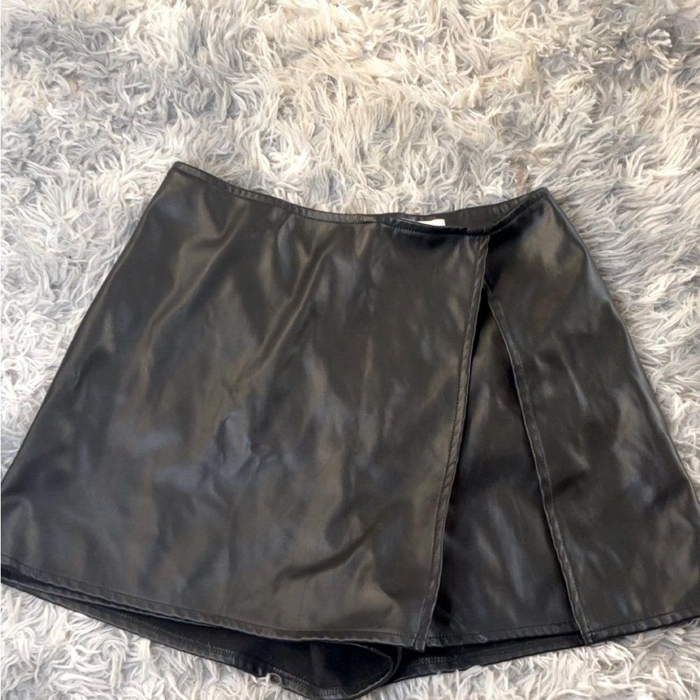 Pacsun Leather Skort (Skirt/Shorts)
